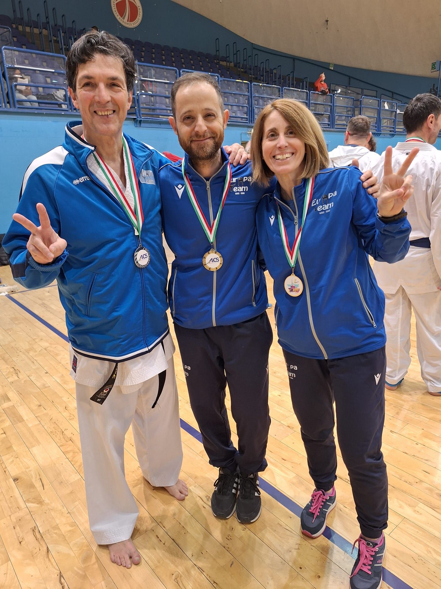 europa team protagonista alla 2a gara regionale aics 07